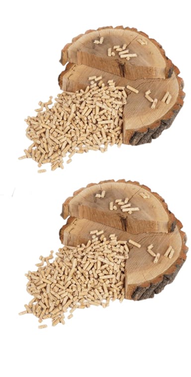 HERMANN PELLET MEISTER - Pellets For Pellet Stove - Pellet Grains 8mm - Class A1 - Acacia Wood - 300KG (20 bags of 15KG)
