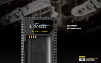 Nitecore ULSL USB charger for Leica cameras