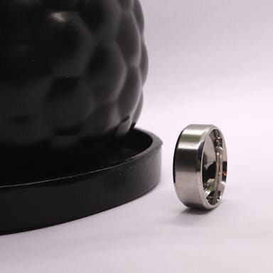 Graveerbare Ring Zilver 18.25 mm / maat 57