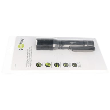 LED flashlight Super Bright 1500 - ideal for work, leisure, sports, camping, fishing, hunting and br