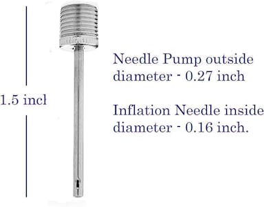 Stainless steel Ball Pump Needle (12 pieces)