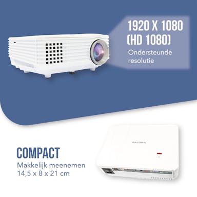 FODOR Salora 40BHD800 - Beamer - LED - HDMI - USB - TV tuner