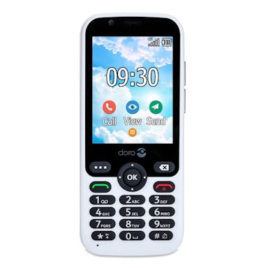 Hulpmedi.nl Mobiele telefoon 7010 4G WhatsApp & Facebook Wit
