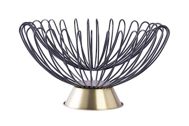 Lalee Avenue Decorative bowl Malibu 125 - Black gold