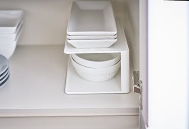 Yamazaki Rectangular dish rack - Tower - White