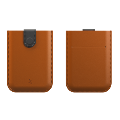 DesignNest DAX V2 Pull-tab Card Holder Real Leather