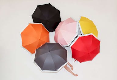 Copenhagen Design Umbrella Foldable - Yellow / Polyester