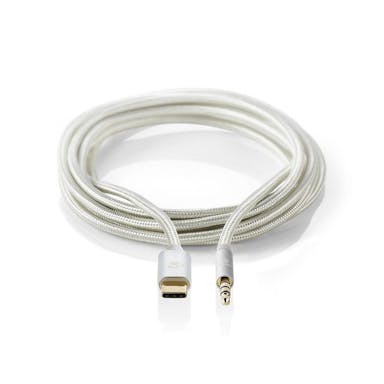 Nedis USB-C Adapter | Aluminium - Aluminium / 1.00 m