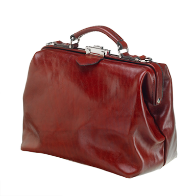 Mutsaers Women's leather bag - Dr Apple - Chestnut