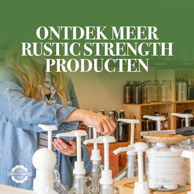 Rustic Strength - Waspoeder - Plantaardig - Vrij van parabenen - Hypoallergeen wasmiddel - Rozemari…