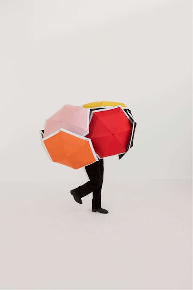Copenhagen Design Umbrella Large - Orange / Polyester