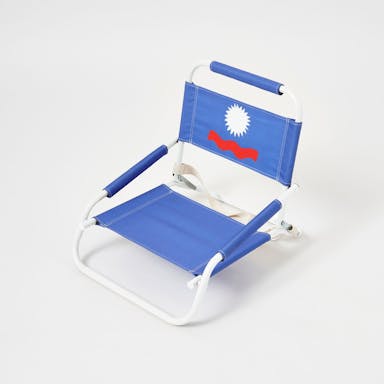 Sunnylife BeachBeach Chair Deep Blue - Blue / Polyester