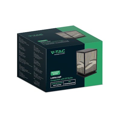 V-TAC VT-7657 Outdoor Lighting - Lawn Lamps - IP65 - Black