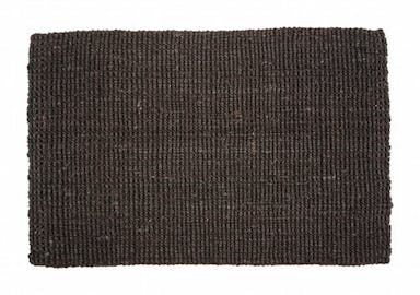 Home delight Doormat Jute - Black / 60x90 cm