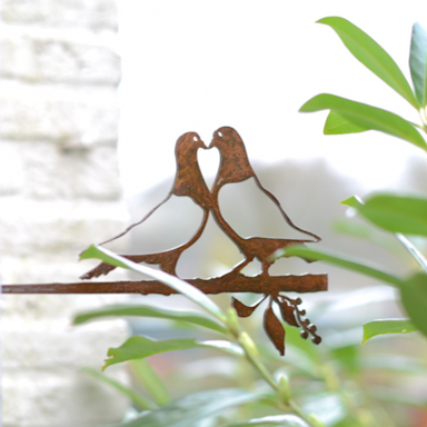 Birdwise tuindecoratie lovebirds duiven