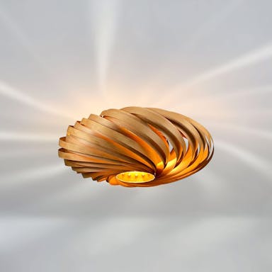 Gofurnit Ceiling lamp 'Veneria' from cherry wood - 70 cm