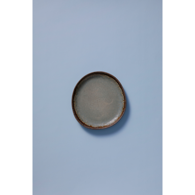 Palmer Plate David Mucky 17 cm Brown Stoneware 2 piece(s)