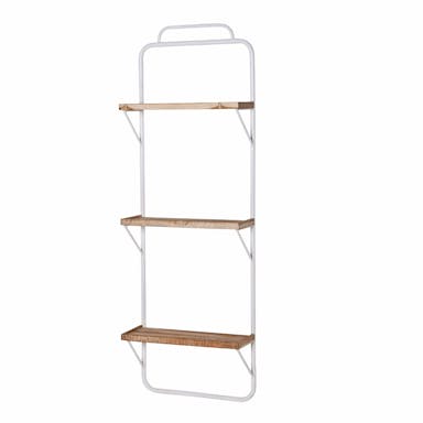 Furnilux - wall rack Alaska large White 150x50x20cm