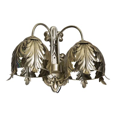 PTMD Glenny Wandlamp met 2 Lichtpunten - 40 x 21 x 29 cm - Goud