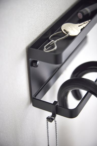 Yamazaki Wall mounted umbrella holder - Smart - Black - Black