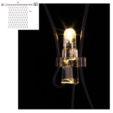 Luca Lighting connect 24 net met 140 lampjes maat in cm: 200x200