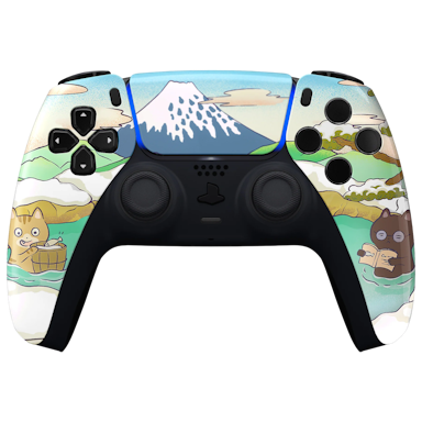 Clever Gaming Clever PS5 Draadloze Dualsense Controller  – Cat World Custom