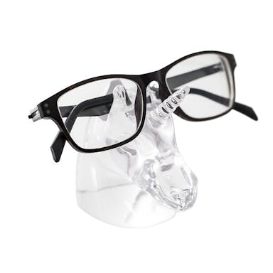 Balvi brillenhouder Eenhoorn transparant - Transparant / 8,5 x 4,4 x 8,9 cm / Kunststof