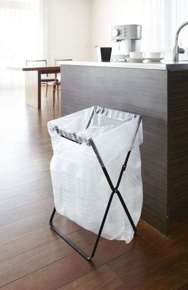 Yamazaki Garbage bag & grocery bag holder - Tower - black
