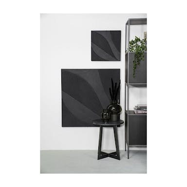 Furnilux-Wanddeco Tazi small black - 45 x 45 x 3 cm