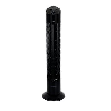 JAP Quebec - Tower Fan - Timer - Oscillating Column Fan - Standing Fan - Pedestal Fan - Black