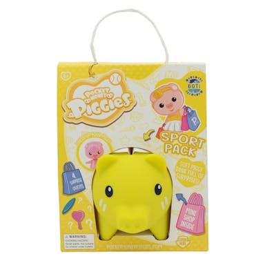 Boti Pockey Money Piggies Speelfiguur met Spaarpot Sports Pack