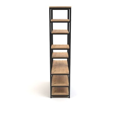 Open Bookcase COD - Mango Wood - 180x40x90cm