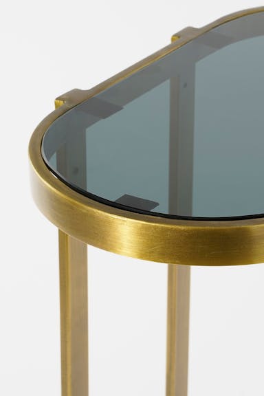 Mica Decorations Kevin Side Table - Set of 2 - L54 x W34 x H56 cm - Metal - Gold