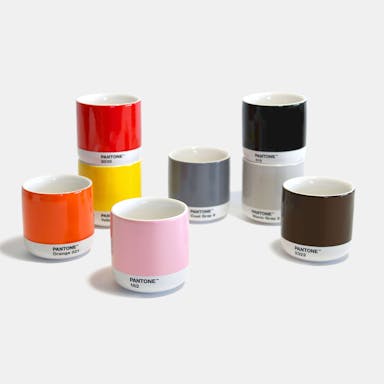 Copenhagen Design Thermo Cup Cortado 175 ml - Black / Porcelain