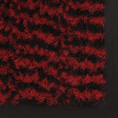 Droogloopmat rechthoekig getuft 60x90 cm rood