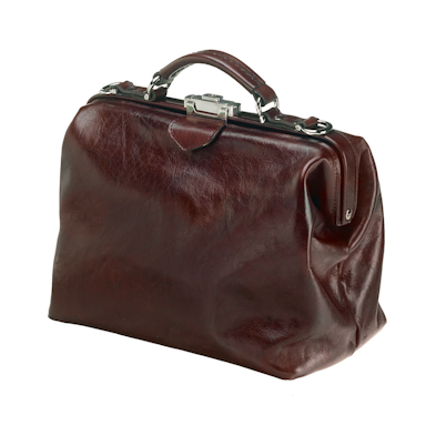 Mutsaers Women's leather bag - Dr Apple - Brown