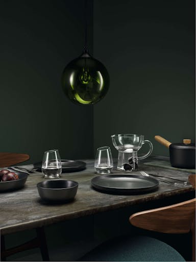 Eva Solo Nordic Kitchen Plate Ø 21 cm - Black / Pottery
