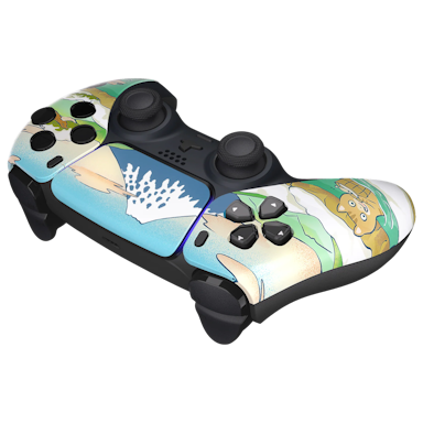 Clever Gaming Clever PS5 Draadloze Dualsense Controller  – Cat World Custom