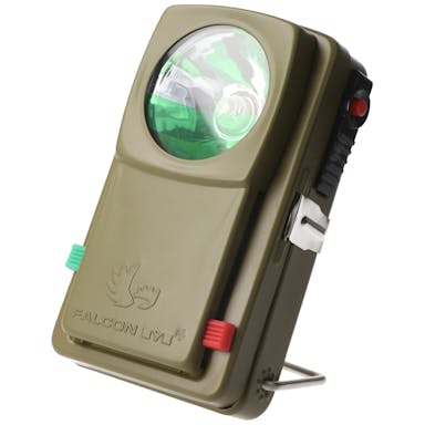 LED BW signal flashlight with additional filter discs red, green, housing only available in blue, wi