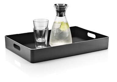 Eva Solo Serving Tray 50 x 34 cm - Black / Stainless Steel