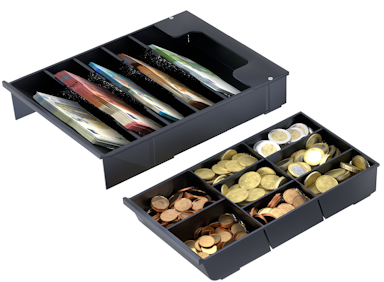 ACROPAQ Insert tray for cash drawer - 30 x 25 x 5.5 cm