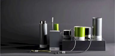 Copenhagen Design To Go Drinking Cup 430 ml - Grey / Polypropylene