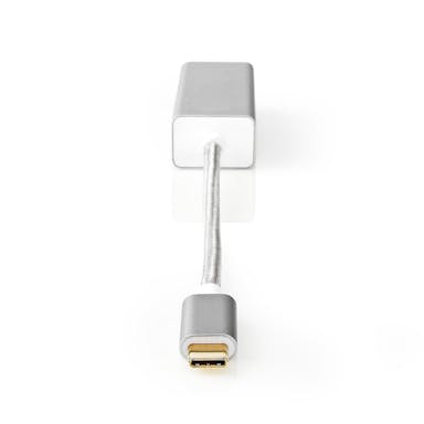 Nedis USB-netwerkadapter | Zilver - Silver / 0.20 m
