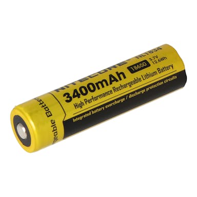 Nitecore Li-ionbatterij type 18650 met 3400 mAh NL1834 69,4 x 18,3 mm met beschermingscircuit