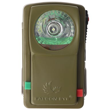 LED BW signal flashlight with additional filter discs red, green, housing only available in blue, wi