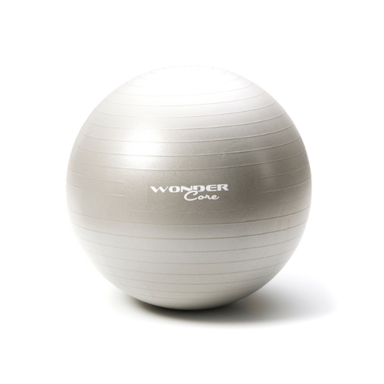 Wonder Core, Gym Fitness Ball 75 cm, incl. Pomp, Yoga Bal, Grijs - grey / Colour