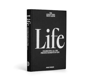 Printworks Photo Book - Life - Black