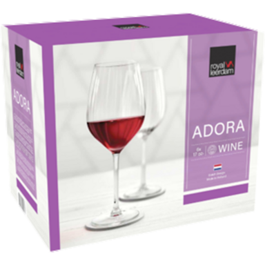 Royal Leerdam Wine glass Adora 50 cl - Transparent 6 piece(s)