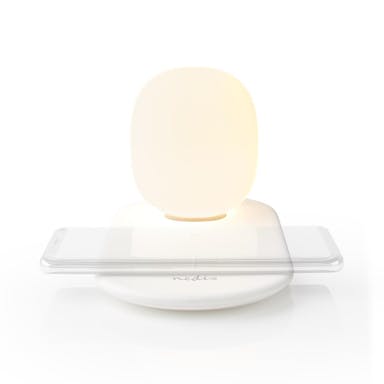 Nedis LED-Lamp met Draadloze Lader | Wit - White / 1.00 m