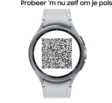 Samsung Galaxy Watch6 Classic - LTE/4G variant - Smartwatch - 47mm - Silver - Return Deal - Silver